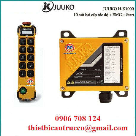 Điều khiển từ xa cầu trục Juuko K1000