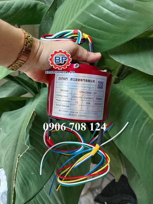 Cổ góp điện hộp kín 12 pha