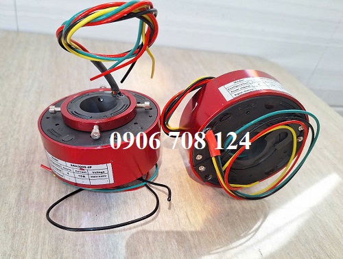 Cổ góp điện kín 4 pha 