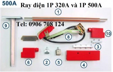 Ray điện cầu trục đơn 1P 320A và 1P 500A là gì?